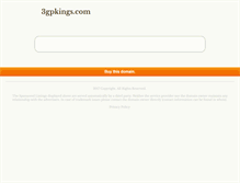 Tablet Screenshot of 3gpkings.com